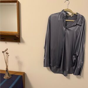 Madewell Drapey Button Down Shirt